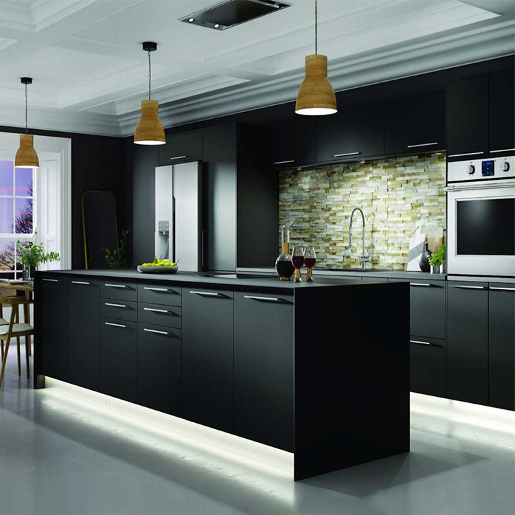 Embracing Elegance: The Timeless Allure of Modern Matte Black Kitchen  Cabinets, by Parlunbuildings