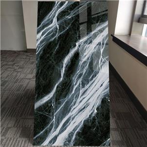 Black Glazed Artificial Stone Tile Customized Size HKP715119C