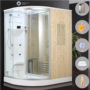Steam Shower & Sauna Room/ Steam Shower/ Steam Shower & Infrared Sauna  HS-SR0612