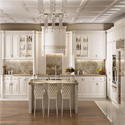 Custom Made European Usa Kitchen Cabinet Classical Design Complete Set ...