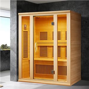 1500mm Glass Door Infrared Sauna Cabin Sauna Room  HS-SR1608SR