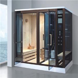 Steam Shower & Sauna Room/Wooden Steam Cabinet/Wood Sauna Box Steam Bath  HS-SR935-14