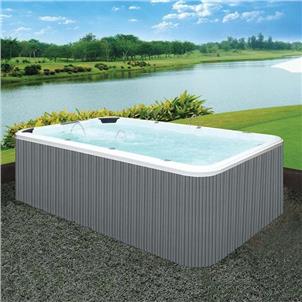 4.12m Length Aluminum-Plastic Sheet Hem for Adult Hydrotherapy Pool Garden  HS-S04Y5