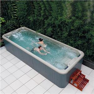 Garden Whirlpool Outdoor Swimming Pool Acrylic Container Large Jacuzzi  Swimming Massage Endless Swim SPA Pool - China Mini Swimming Pool and Mini  Outdoor Swimming Pool price