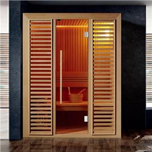 Mini 2 Person Dry Solid Wood Sauna Room  HS-SR15063