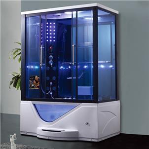 Hot Sale Multifunctional Cabin Tub Glass Whirlpool Steam Shower Room  HS-SR073A