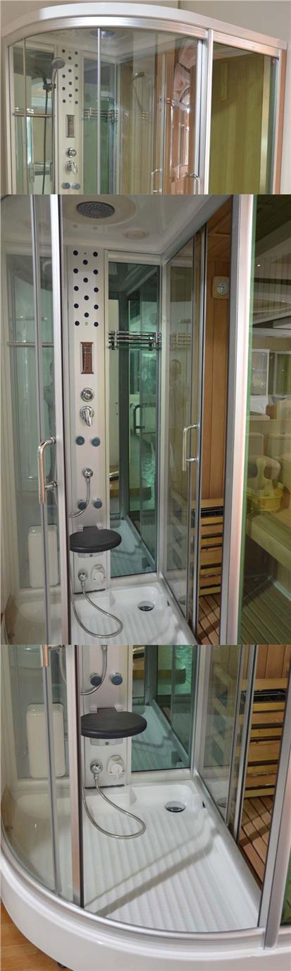 HS-SR1117B-1X one person sauna steam room/ steam sauna/ sauna and steam ...