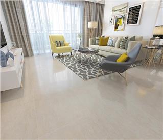Beige Polished Ceramic Floor Tile 600 x 600mm HB6297