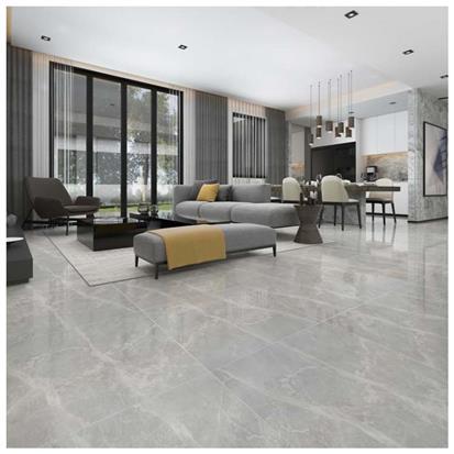 Grey Polished Ceramic Floor Tile 600 x 600mm HYH641GN