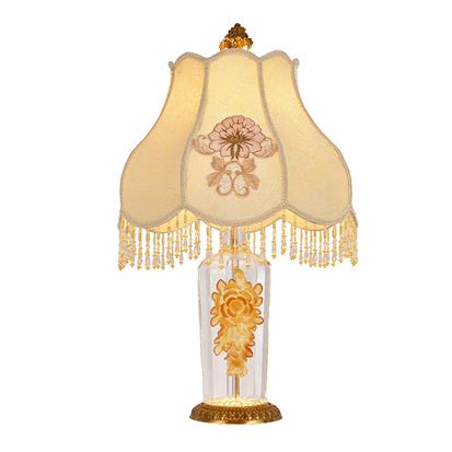 Hanse Sunny Chrysanthemum Glass Table Lamp  HS-8227T-1B-4