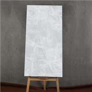Light Grey Glazed Artificial Stone Tile Customized Size HKP715025