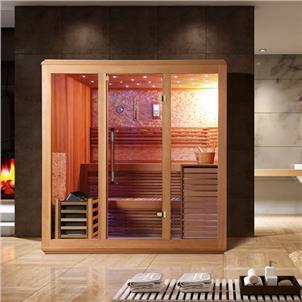 Traditional Sauna Cabin Outdoor Sauna Room for 4 People  HS-SR12222