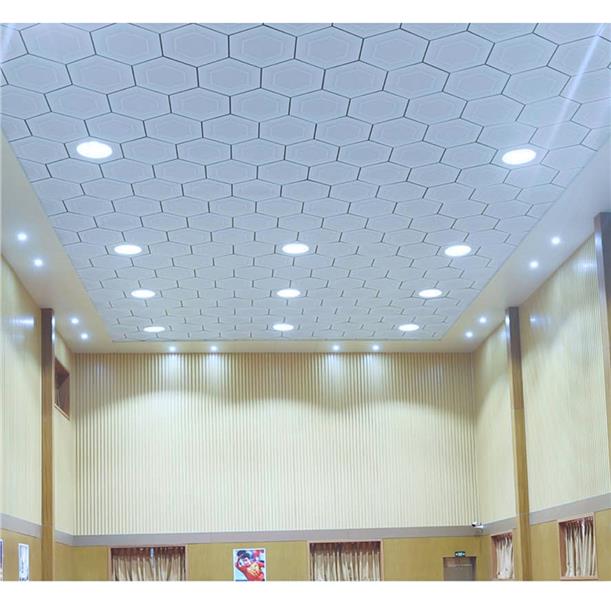 Beige Ceiling Pop Bedroom Roof Strech Metal  False  Ceiling Profile Material Decorative 600 x 1200mm 003-A139