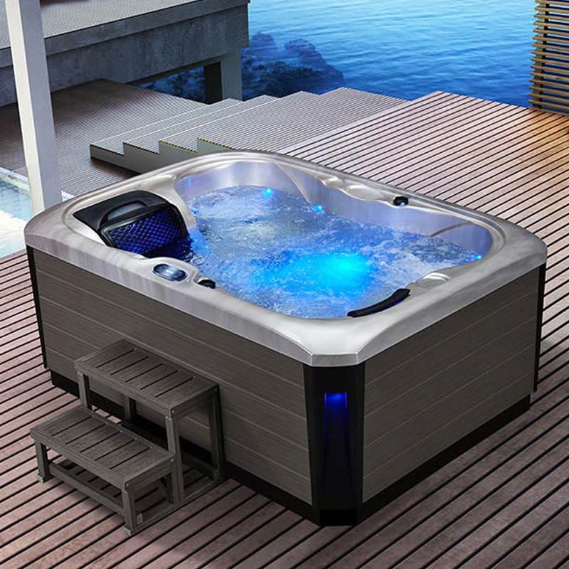 Cheap Price Free Standing 2-3 Person SPA Whirlpool Outdoor