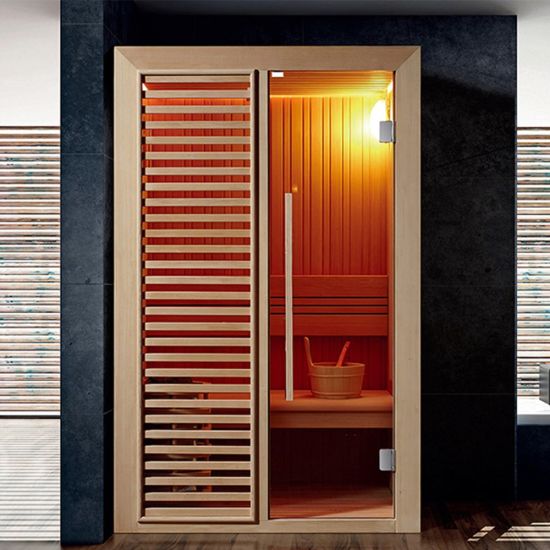 Cheapest Traditional 2 Person Dry Wood Sauna Room