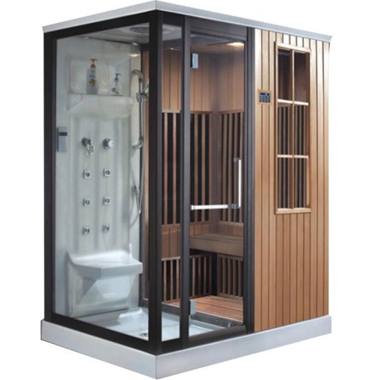 Ozone Steam Shower Sauna Wood Combos for Sale