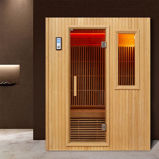 Fashion Nudist Infrared Wood Best Price Sauna Rooms for Sale