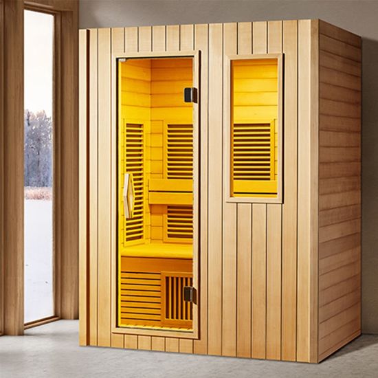 Mini Indoor Traditional Sauna Room Dry, Russian Sauna Room