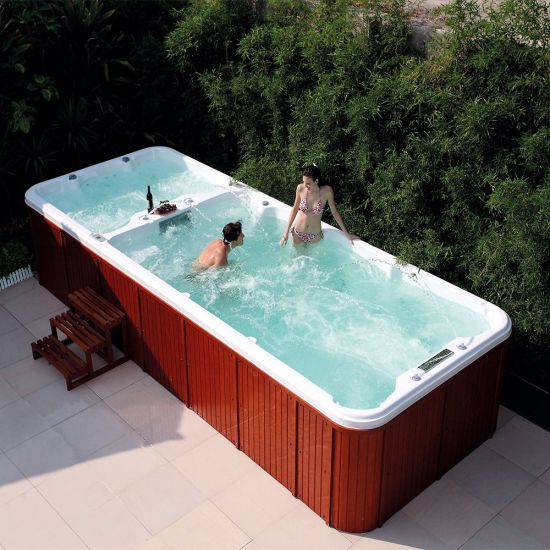 Rectangle Above Ground Small Size Design Swimming Pool Luxury Swim SPA