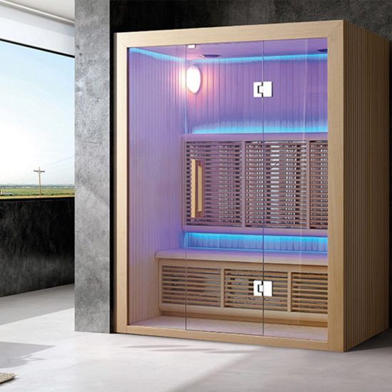 Infrarouge Personal Two Person Sauna Room Sex Home Infra Red Sauna Finlandais