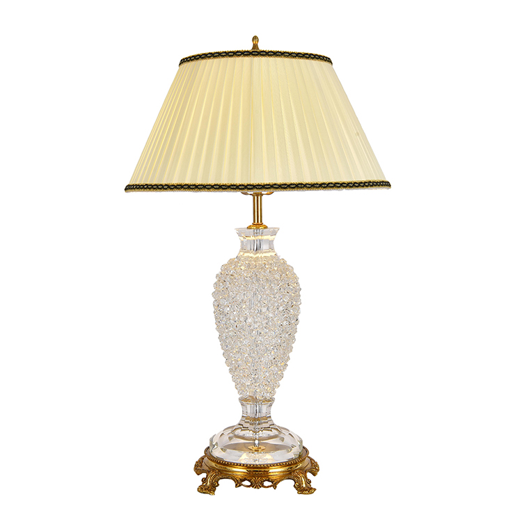 Hanse Angelic White Brass Table Lamp