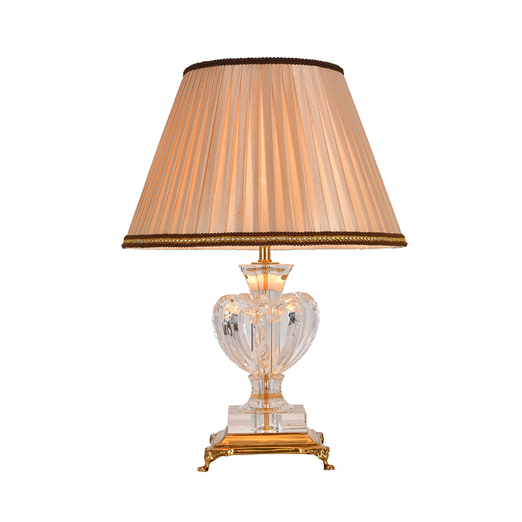 champagne gold table lamp