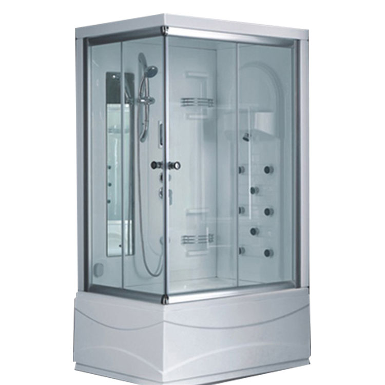 HS-SR003 top cover shower room/ shower cabina/ prefab glass shower room